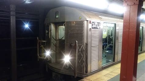 Mta Nyc Subway Inwood 207 St Bound Budd R32 Phase I A Exp Train