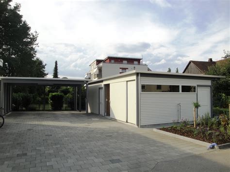 Doppelcarport Mit Bastelraum Baumberger Bau AG