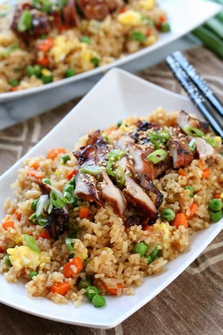 Grilled Chicken Fried Rice