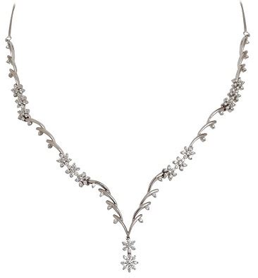 9 Latest Platinum Necklace Designs For Fashionable Look