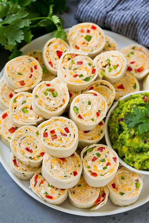 Cream Cheese Tortilla Pinwheels Appetizers