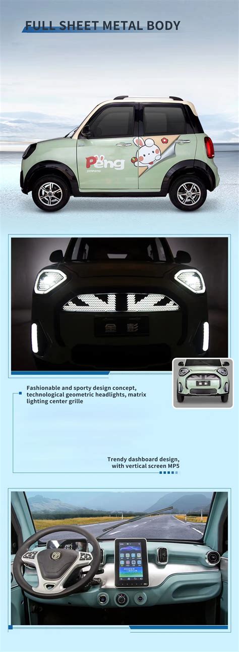 Low Speed Electric Car Dm From China Manufacturer Jinpeng