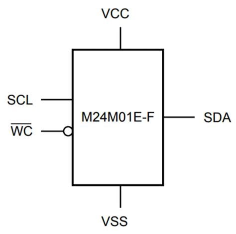 M24M01E F 1 Mbit Serial I²C BUS EEPROM STMicro Mouser