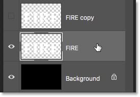 Flaming Hot Fire Text In Photoshop