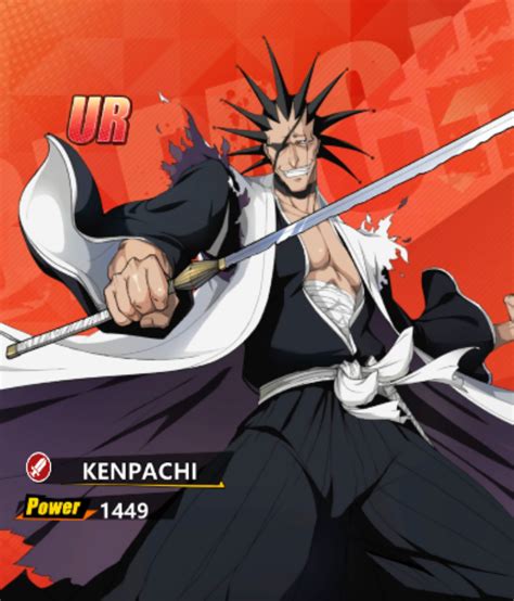 Kenpachi Profile Bleach Immortal Soul