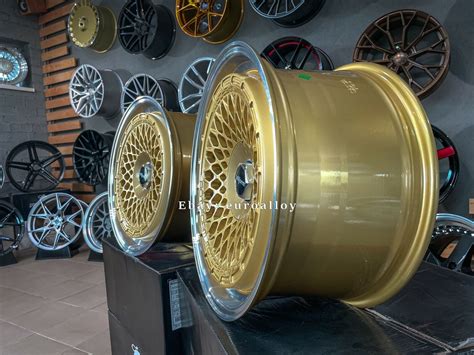 Buy New 18 5x112 Rotiform Style Stance Deep Dish Gold Wheels For Bmw