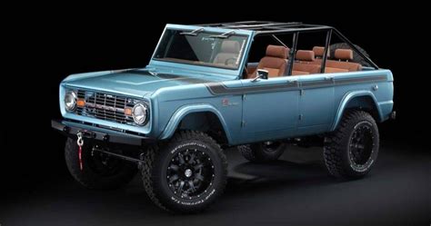 670 Hp Four Door Bronco Restomod Is Painfully Beautiful And Expensive