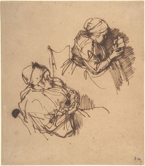 Rembrandt Gesture Drawings