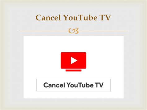 PPT How To Cancel Your YouTube TV Subscription PowerPoint