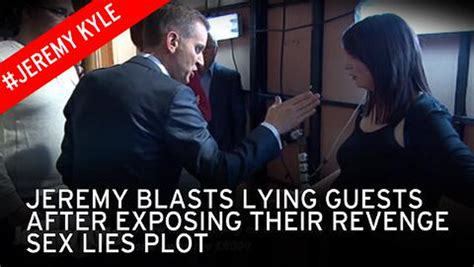 Jeremy Kyle Blasts Lying Guests After Exposing Their Revenge Sex Lies