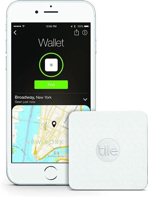 Tile Slim 2022 1 Pack Thin Bluetooth Tracker Wallet Finder And Item