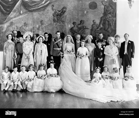 Royalty The Duke Of Kent And Katharine Worsley Wedding Hovingham