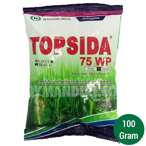 Jual Fungisida Topsida Wp Gram Shopee Indonesia