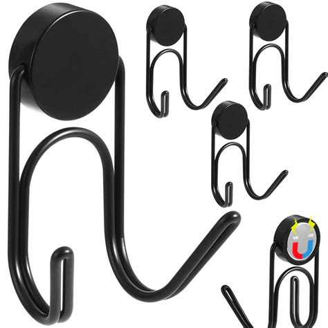 Buy Buelkmag Magnetic Hooks 304 Stainless Steel Hooks Heavy Duty ...