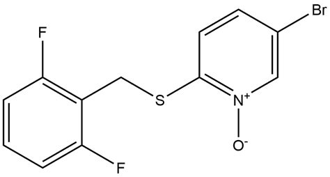 Pyridine 5 Bromo 2 2 6 Difluorophenyl Methyl Thio 1 Oxide