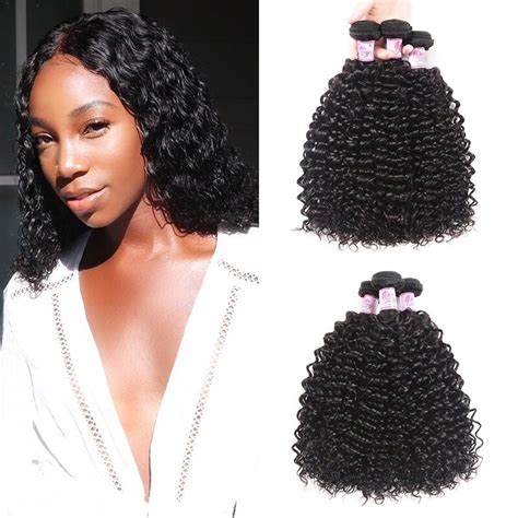 Beautyforver 7a Peruvian Hair Jerry Curly Hair 100 Human Hair Virgin Peruvian Hair 3bundles