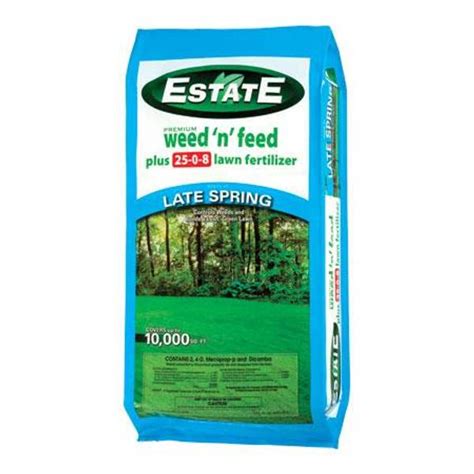 Estate 25 0 8 Weed N Feed Late Spring Non Phosphorus Lawn