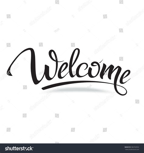 33,818 Welcome font Stock Vectors, Images & Vector Art | Shutterstock