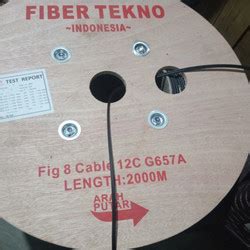 Jual Kabel Fo Core Fig Fig Fiber Tekno Drop Wire Meter Km