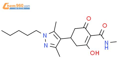 141390 28 5 1 Cyclohexene 1 Carboxamide 4 3 5 Dimethyl 1 Pentyl 1H