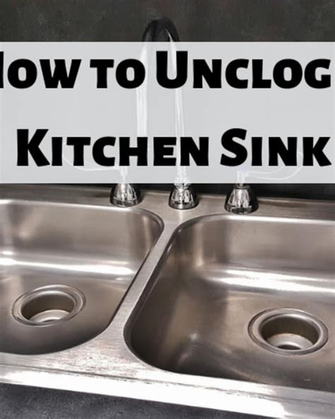 How to Unclog a Double Kitchen Sink Drain - Dengarden