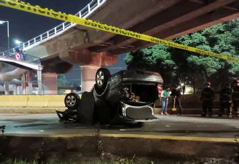 Volcadura de auto en Río Churubusco deja un muerto y un herido Grupo