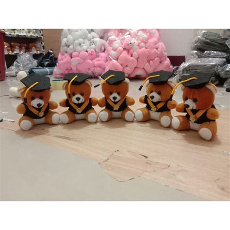 Jual Boneka Wisuda Toga Cm Buket Bear Beruang Buket Shopee Indonesia