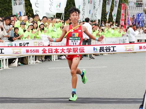 陸上・駅伝 城西大は全日本大学駅伝過去最高の5位 4区区間賞の斎藤将也「100点満点の走り」 4years 学生スポーツ