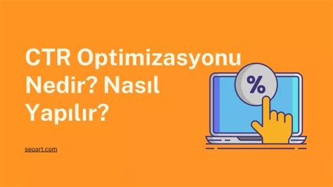 PPT CTR Optimizasyonu Nedir Nasıl Yapılır PowerPoint Presentation