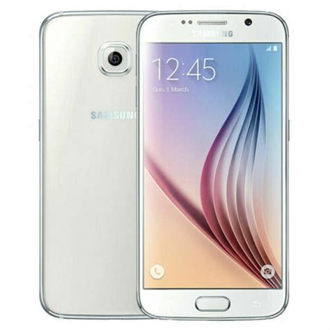 Samsung Galaxy S6 Sm G920u 32gb Android Factory Unlocked Smartphone Excellent Ebay