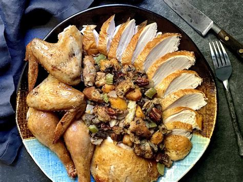 Thanksgiving Turkey with Stuffing Recipe - Alton Brown