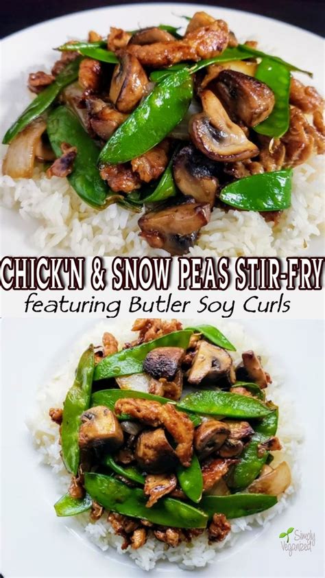 Chick N Snow Peas Stir Fry In Chinese Cooking Recipes Snow