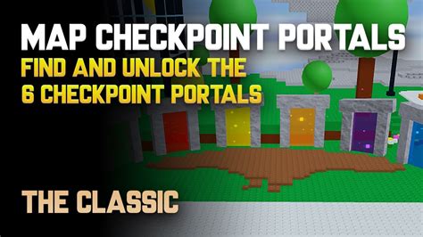 Map Checkpoint Portals The Classic Roblox Youtube