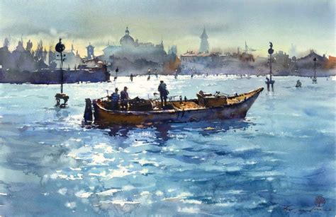 Painting A Watercolor Cityscape The Luminous Works Of Igor Sava