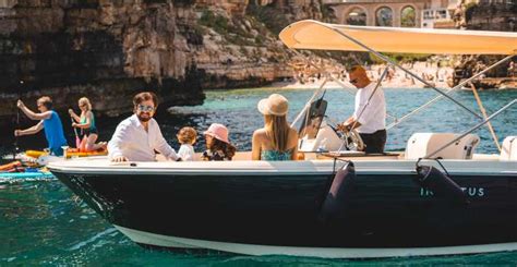 Polignano A Mare Crociera In Barca Alle Grotte Panoramiche Con