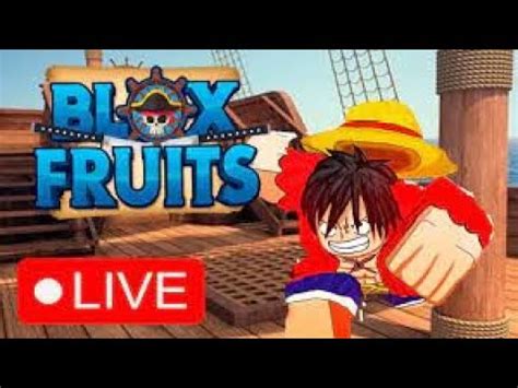 Blox Fruits Ao Vivo Estou De Volta Tropa Youtube