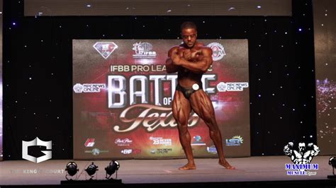 Classic Physique Posing Ifbb Pro League Battle Of Texas 2019 Youtube