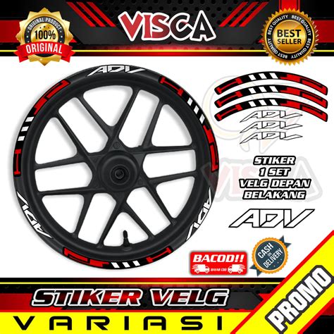 Jual Stiker Velg List Velg Motor Stiker Velg Honda Adv List Hitech