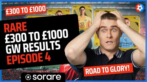 Sorare Rare 300 To 1000 Budget Road To GLORY 12 000 PROFIT Banked