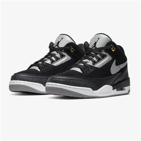 Air Jordan Retro Tinker Black Cement Gold Exclusivo Modelo