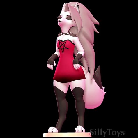 Loona With Dress Helluva Boss 3d Model By Sillytoys