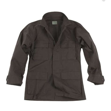 Mil Tec Veste US BDU RipStop Noir 11833002