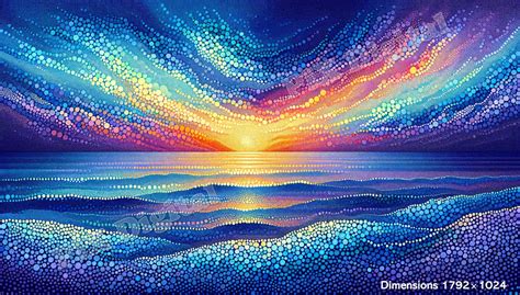 Magical Sunset 7 Digital Images Printable S Abstract Art