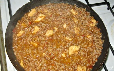 Гречка по-купечески Магги - пошаговый рецепт с фото на Повар.ру