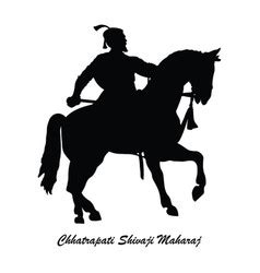 Shivaji maharaj Royalty Free Vector Image - VectorStock