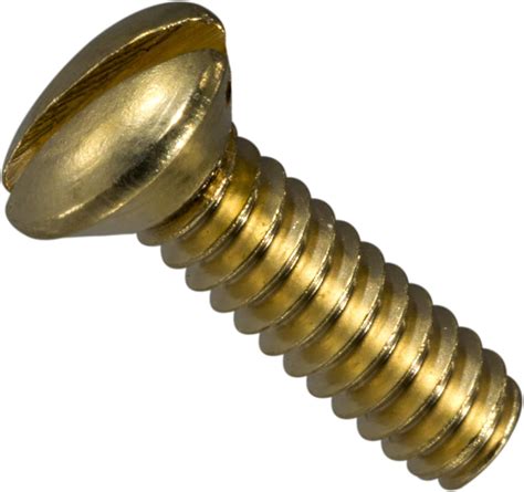 Schrauben Brass Slotted Round Head Machine Screw 6 32 X 1 1 2 Qty 25 Th