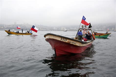 Valparaíso pescadores artesanales se manifiestan tras dos meses sin