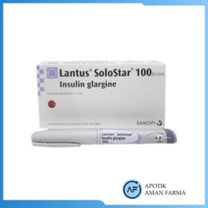 Lantus Solostar 1 Box 5 Pen Apotek Aman Farma