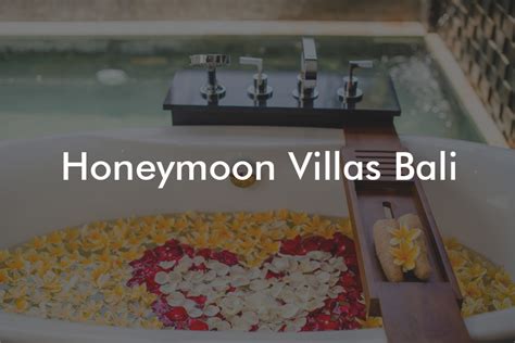 Honeymoon Villas Bali, One Bedroom Private Pool Villa Bali, Honeymoon ...