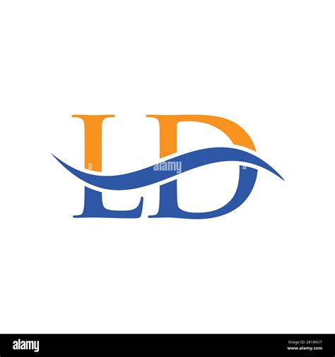 Ld Combine Letter Logo Vector Template Letter Ld Logo Design Modern